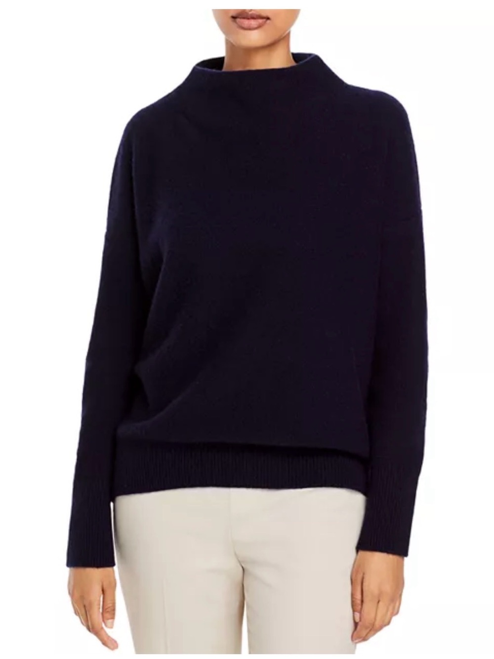 Vince
Boiled Cashmere Funnel Neck Sweater